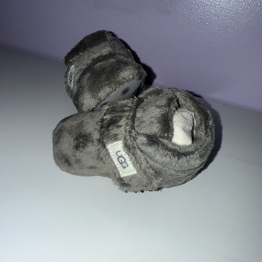 UGG Soft Gray Infant Booties